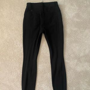 Lululemon city sleek 5 pocket straight leg, black, 28